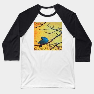 Bird on Branch #3 Baseball T-Shirt